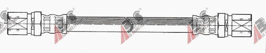Fiat 126 72-90 Заден гъвкав спирачен маркуч 4167824