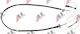 Handbrake Cable Toyota Carina E 92-97 Lt 4643005010
