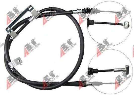 Handbrake Cable Kia Carens 01-06 Right Rear 0k2a244410e