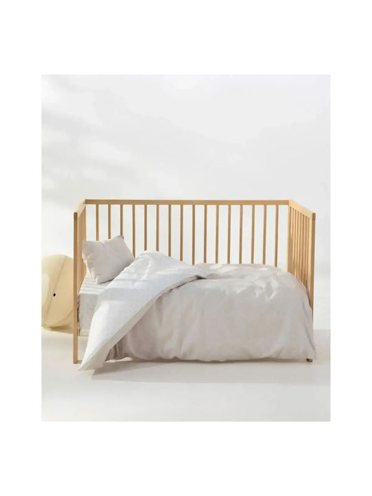 Kentia Mary Baby Cradle Sheet Set Cotton Beige ...