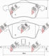 Front Brake Pads Vw Transporter T4 90 21883.19.8