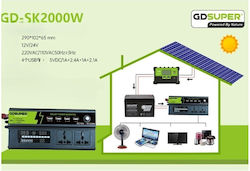 2000W Plug-In Power Inverter Gd-sk2000w