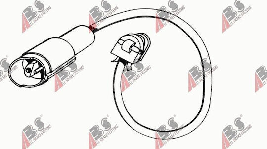 Senzor de Uzură a Plăcuțelor de Frână BMW 5 E34 Față + Spate 34351180432