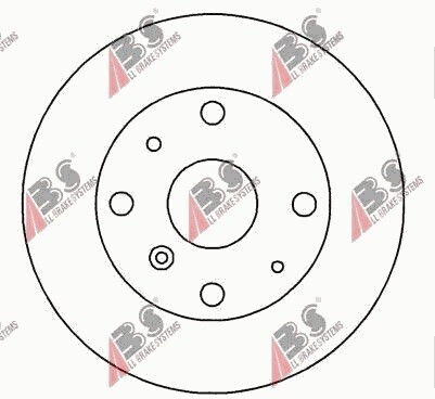 Brake Disc Daihatsu Charade 87-01 4351287709000