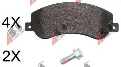Brake Pads Vw Amarok 10 Front 2h0698151