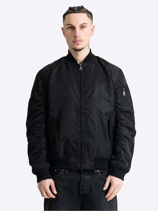 Lonsdale Μπουφάν Bomber Μαύρο