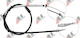 Handbremsseil Fiat Grande Punto 05 Links 55700929