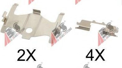 Zest Brake Pad Installation Kit Kia Cerato 5811677000