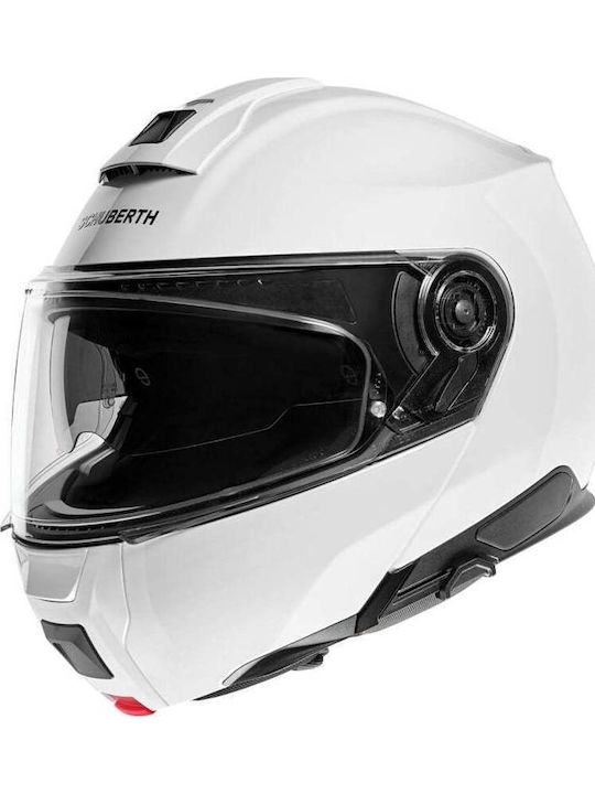 Schuberth C5 ANC Glossy White Κράνος Μηχανής Fl...