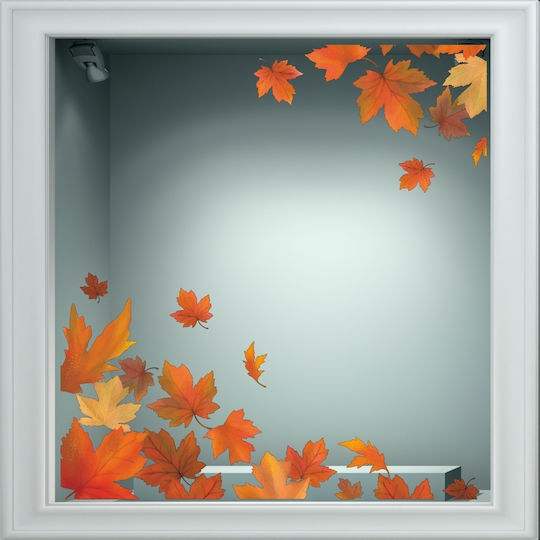 Αυτοκόλλητο Βιτρίνας - Φθινοπωρινό 47 - 120cm X 53cm