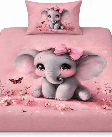 Comfort Single Cotton Sheet Set Pink 260x160cm 3 Pieces Comfort Single Cotton Sheet Set Pink 260x160cm 3 Pieces