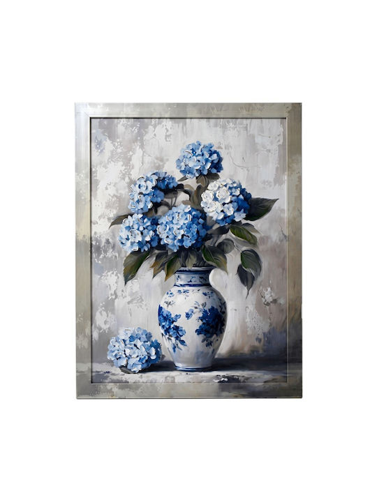Iliadis Ορτανσιες Πίνακας σε Καμβά 60x80cm
