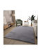 SpitiBazaar Modern Schlafzimmer-Teppichsets Grau 3 Stücke