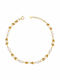 Charmy Choker από Επιχρυσωμένο Ατσάλι με Πέρλες