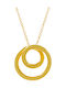 Κολιέ από Επιχρυσωμένο Ασήμι