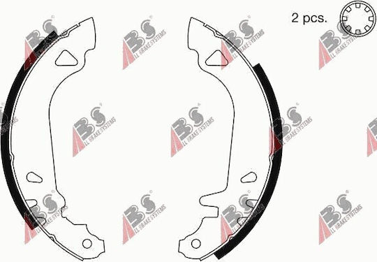 Bremsbacken Fiat Punto 93–99 5888433