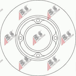 Brake Disc Daihatsu Hijet 95 4351287z02 Brake Disc Daihatsu Hijet 95 4351287z02