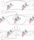 Bremsbeläge Alfa Romeo 145 146 97-01 Sensor 21929.17.9