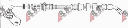 Гъвкав спирачен маркуч за Suzuki Grand Vitara 98-05 5154065d00