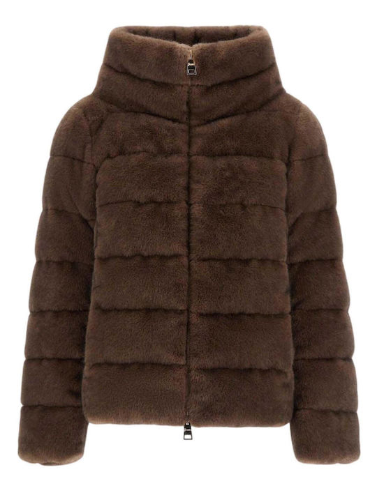Damen-Winterjacke Braun