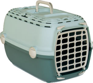 Stefanplast Horizon Hundetransportbox Grün 48x32x30cm
