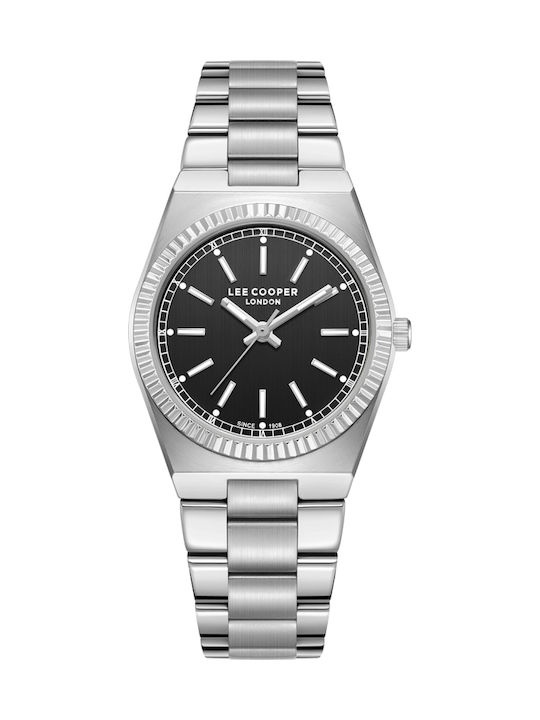 Lee Cooper Дамски часовник 18 mm на батерия със...