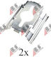 Zest Bremsbelag-Montagesatz Citroen Fiat Peuge 4211657