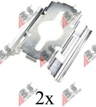 Zest Bremsbelag-Montagesatz Citroen Fiat Peuge 4211657