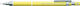 Penac Protti Prc-105 Professional Mechanical Pencil 0.5 Mm Metal Cone Retractable Tip Yellow