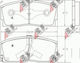 Спирачни Накладки Daihatsu Charade 87-93 21338.14.0