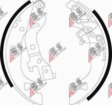 Saboti de Frână Fiat Punto II 99 9948372
