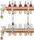 N-rzp09s Ferro Distributor 9-way Thermostatic Valves Flow Meters Standard