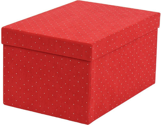 Kaemingk Подаръчна Кутия, Червена 34.5x18.5x24см