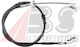 Handbrake Cable Vw Amarok 10-11 Rear 2h0609721a