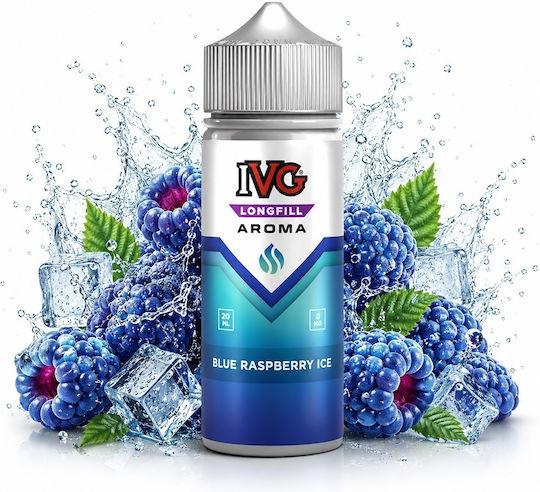 IVG Shot de aromă 20ml/120ml 1 buc. Zmeură albastră cu gheață