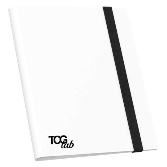 TCGLab Binder 9-Buzunare Dimensiune Standard Alb