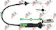 Clutch Cable Peugeot 206 98-02 1.9d 2150x4