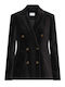 Marella Grauer Damen-Blazer aus Cord