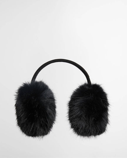 Damen-Earmuff Gestrickt in Schwarz