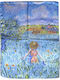 Gift-Me Multicolour Silk Women's Scarf
