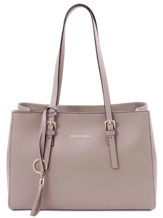 Tuscany Leather Δερμάτινη Γυναικεία Τσάντα Ώμου...