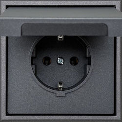 Liregus Single External Waterproof Power Socket Liregus Single External Waterproof Power Socket
