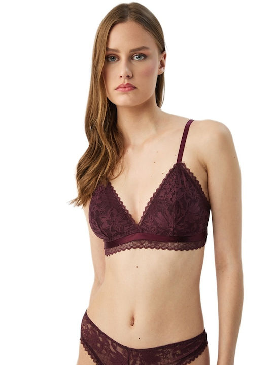 Minerva Bralette Bra Padded Cup B 90-8458b-456