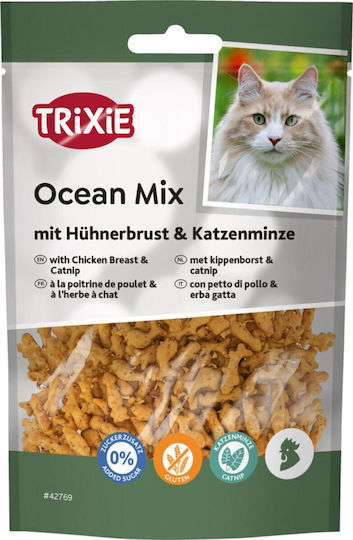Trixie Cat Treats with Chicken and Catnip for Cats 50gr