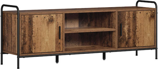 Brown TV Stand L133xD33xH50cm