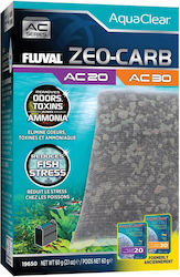 Fluval Zeo-Carb Aquarium Filter Media with Activated Carbon 1 Piece Fluval Zeo-Carb Aquarium Filter Media with Activated Carbon 1 Piece
