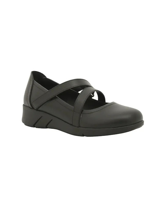 Ragazza Brown Leather Women's Ballerina Shoes w...