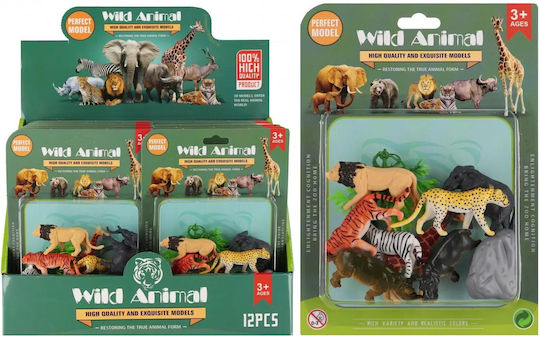 Mega Creative Figure Wild Animal Action 14x20x3 Mc Disp 12/96