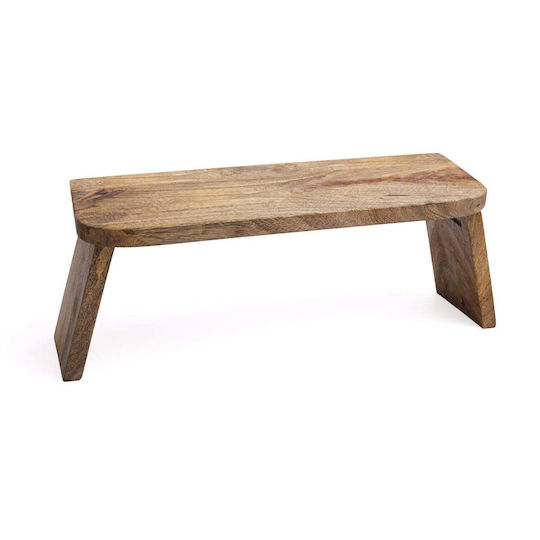 Wooden Meditation Bench Mango Wood Folding Size ±48x18 Cm Weight 2012 G