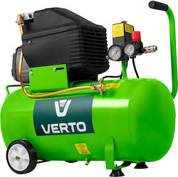 Verto Compresor Aer Monofazat cu Rezervor de 50l Verto Compresor Aer Monofazat cu Rezervor de 50l
